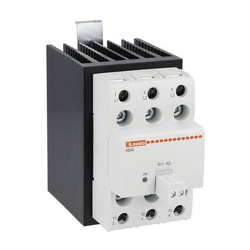 Lovato HS3C Series Relay, 25 A Load, DIN Rail Mount, 600 V Load, 32V Control
