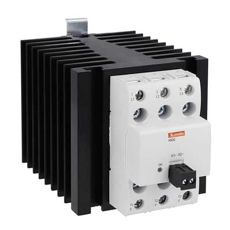 Lovato HS3C6HV Series Relay, 40 A Load, DIN Rail Mount, 600 V Load, 32V Control