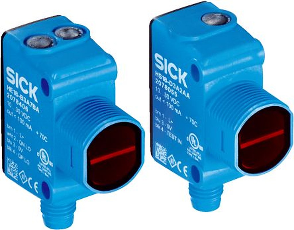 SICK Through Beam Photoelectric Sensor, Barrel Sensor