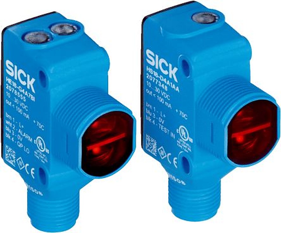 SICK Through Beam Photoelectric Sensor, Block Sensor