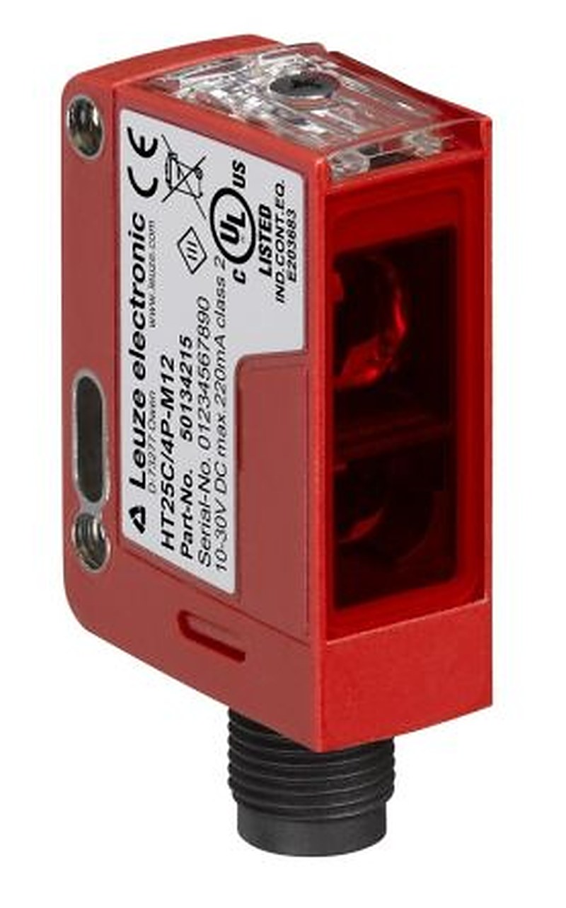 Leuze Diffuse Reflection Photoelectric Sensor, Rectangular Sensor