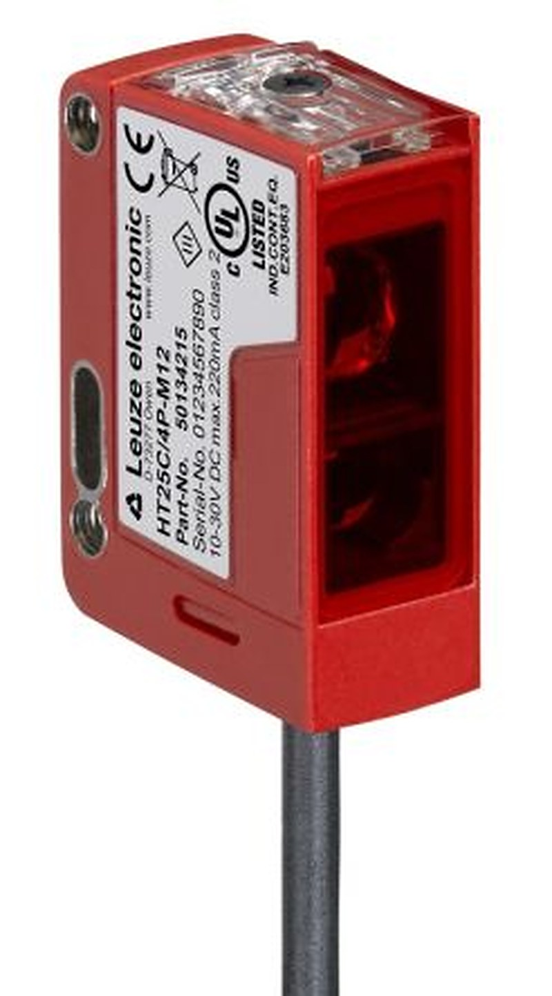 Leuze Diffuse Reflection Photoelectric Sensor, Rectangular Sensor