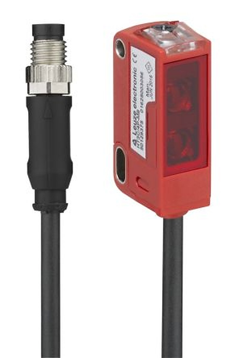 Leuze Diffuse Reflection Photoelectric Sensor, Rectangular Sensor