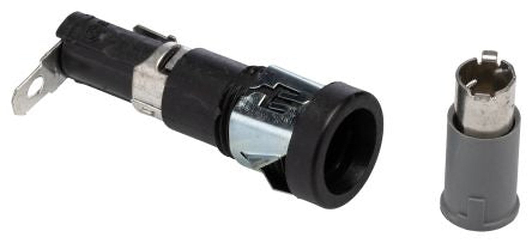Eaton 20A Panel Mount Fuse Holder, 1P-Pole for 1/4 x 1-1/4 in, 250V