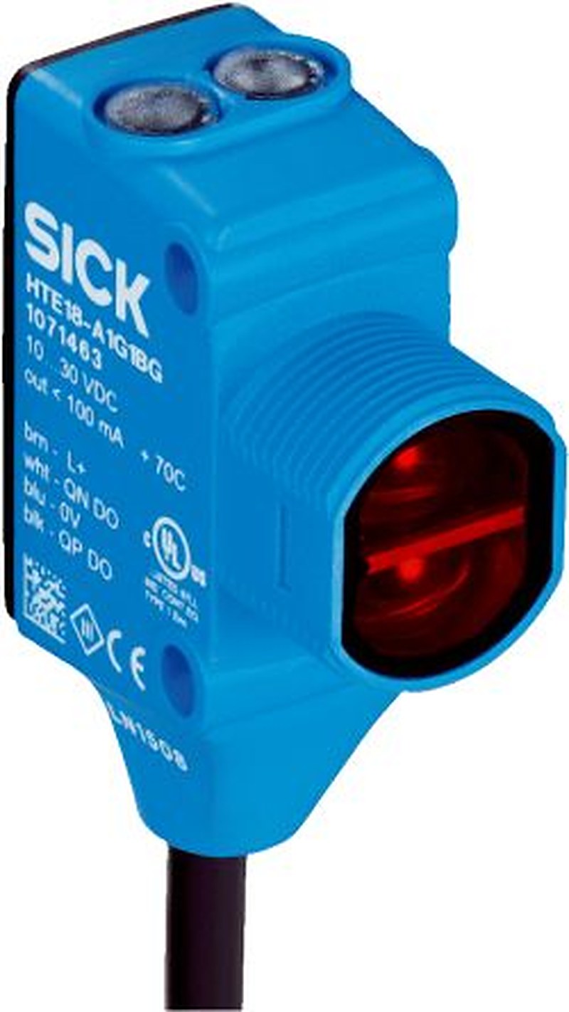 SICK Through Beam Photoelectric Sensor, Barrel Sensor