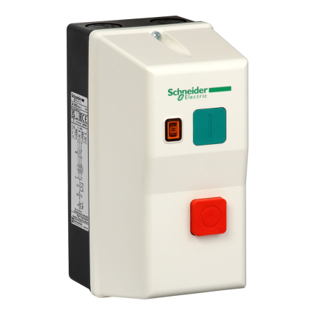 Schneider Electric TeSyS LE - GV2 - LC DOL Starter, DOL, 230V ac, 2.2 kW, 3 Phase, IP65