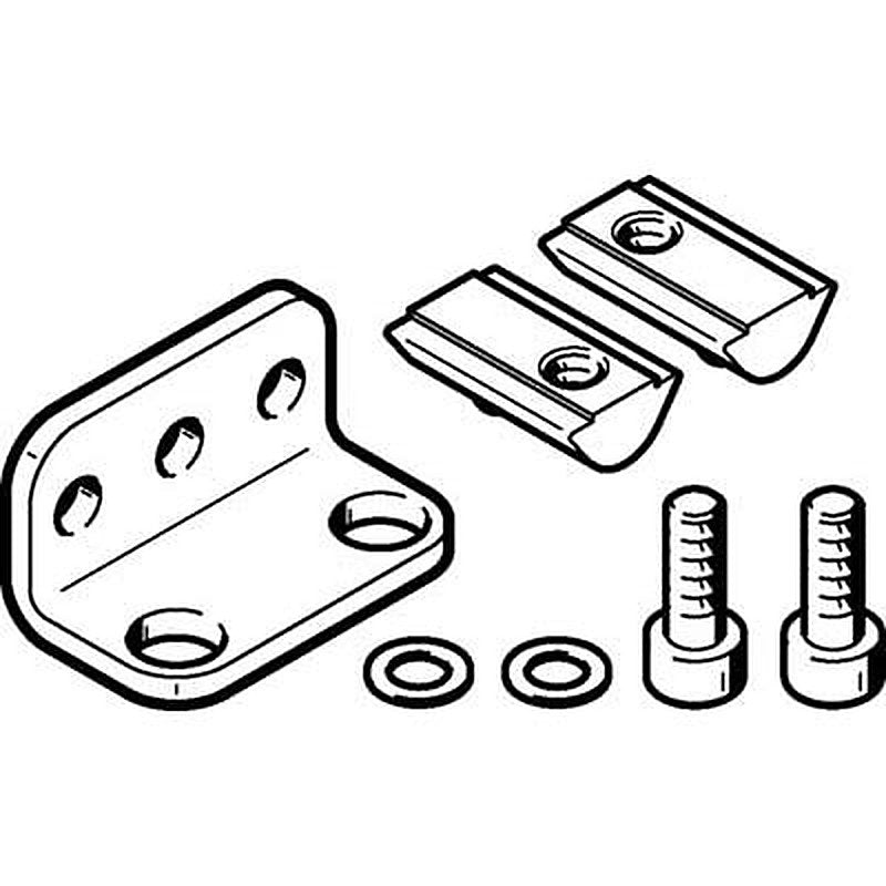 Festo Bracket HWS-EGC-M8: KURZ, For Use With Electric Drive, to fit M8