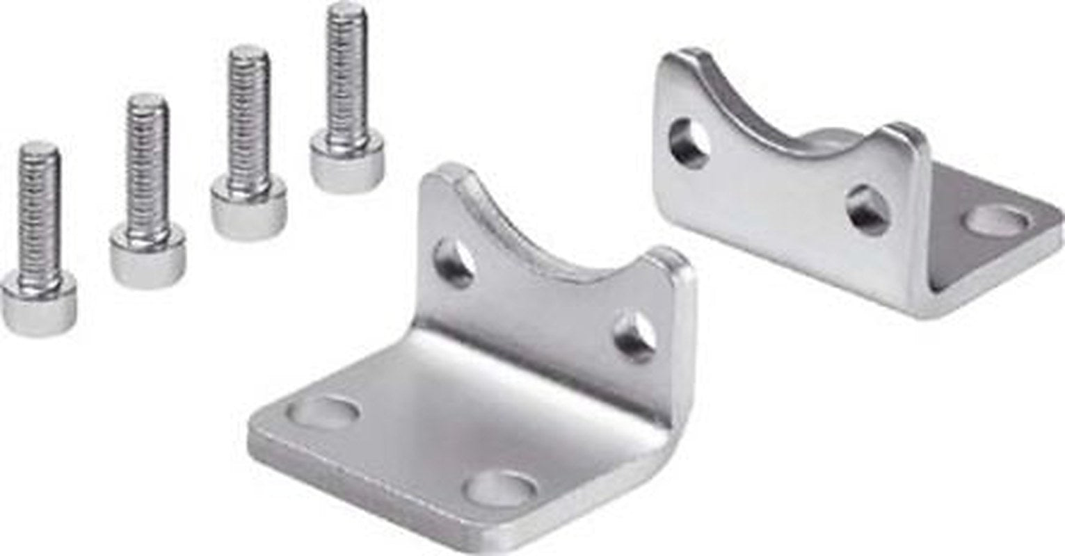 Festo Foot Mounting Kit HZS-32, For Use With DGP, EZH-DZF-DZH, ADN, ADVU, DGC