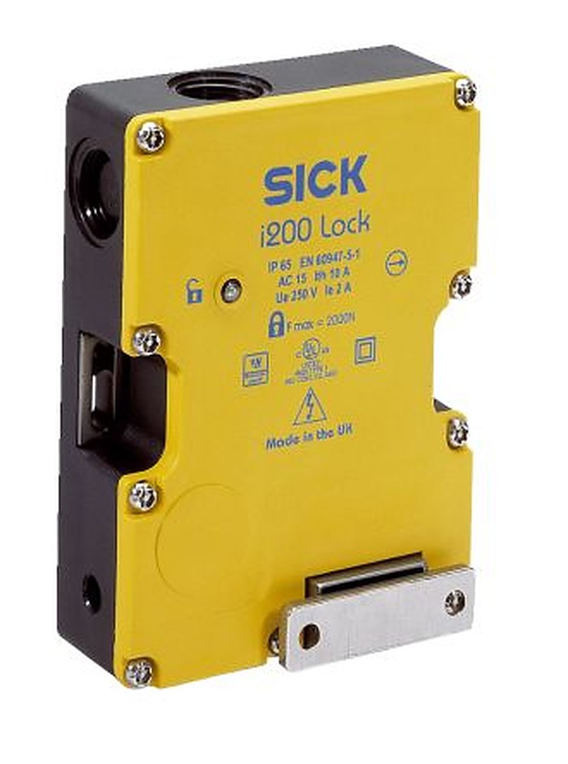 SICK DOS Series Solenoid Interlock Switch Power to Lock/Unlock