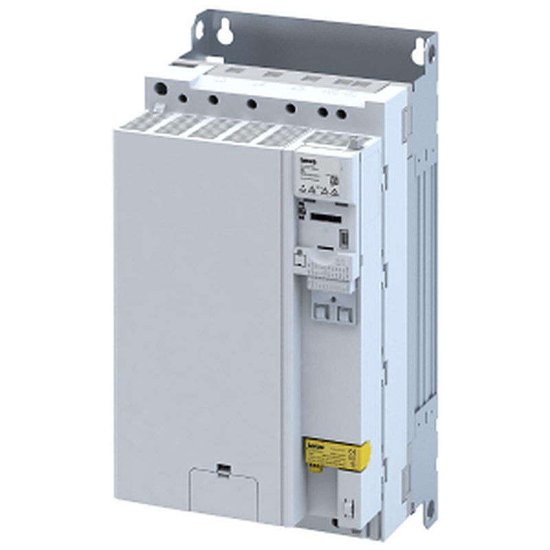 Mains voltage: 3 AC 400/480; Power - Heavy Duty [hp]: 50.0; Fieldbus: Without; Safety module: Basic Safety - STO; I/O module designation: [Application-I/O]