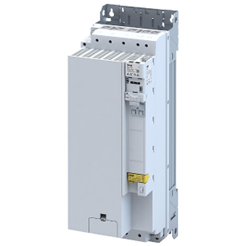 Mains voltage: 3 AC 400/480; Power - Heavy Duty [hp]: 125.0; Fieldbus: Modbus TCP; Safety module: Basic Safety - STO; I/O module designation: [Standard-I/O]