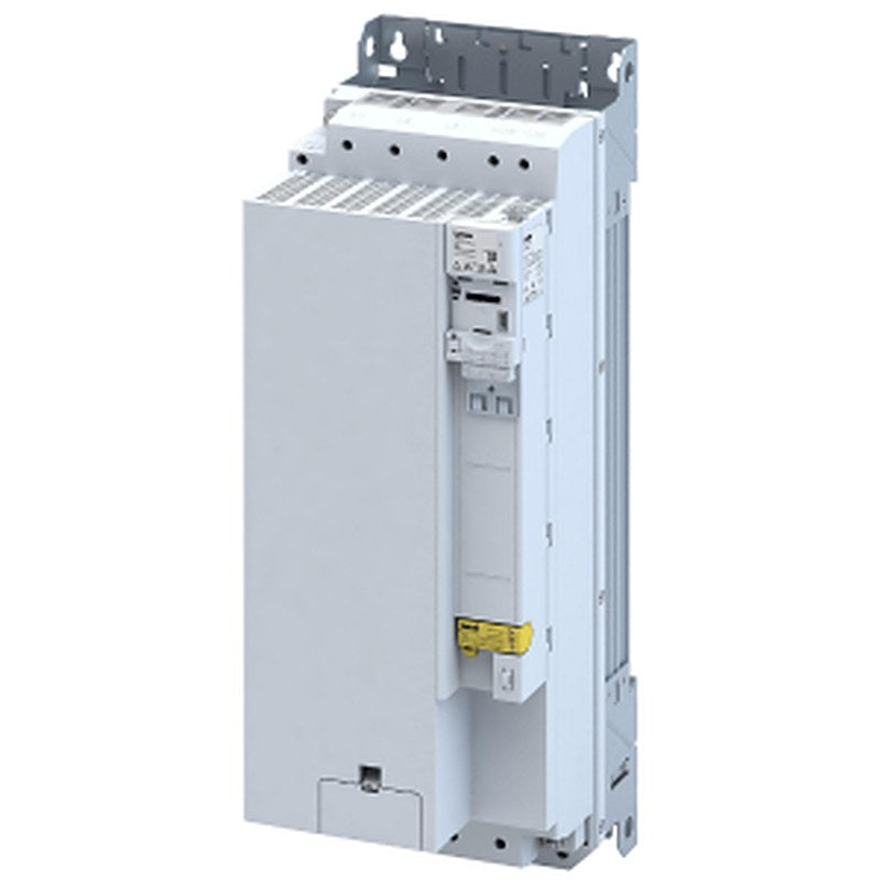 Mains voltage: 3 AC 400/480; Power - Heavy Duty [hp]: 150.0; Fieldbus: Without; Safety module: Basic Safety - STO; I/O module designation: [Application-I/O]