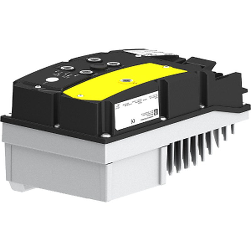 Mains voltage: 3 AC 400/480; Power - Heavy duty (hp): 5.0; Fieldbus: PROFINET; Safety module: Basic Safety - STO; Design/mounting: Motor