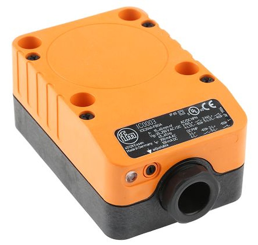 ifm electronic IC0003 Block Inductive Proximity Sensor, PG13.5 2-Wire ICE2040-FBOA 250V ac/dc 40 mm 250 V ac 250 V dc