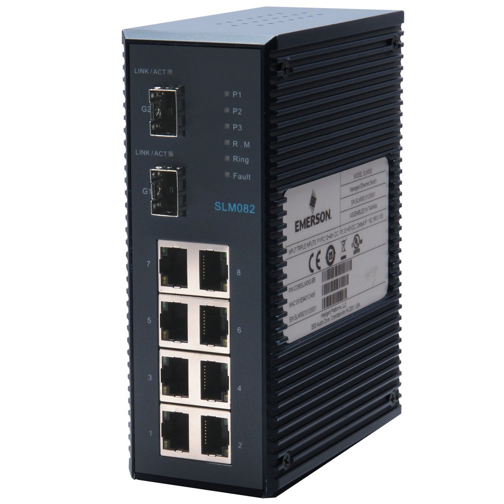 IC086SLM082 - Industrial 10-port managed switch