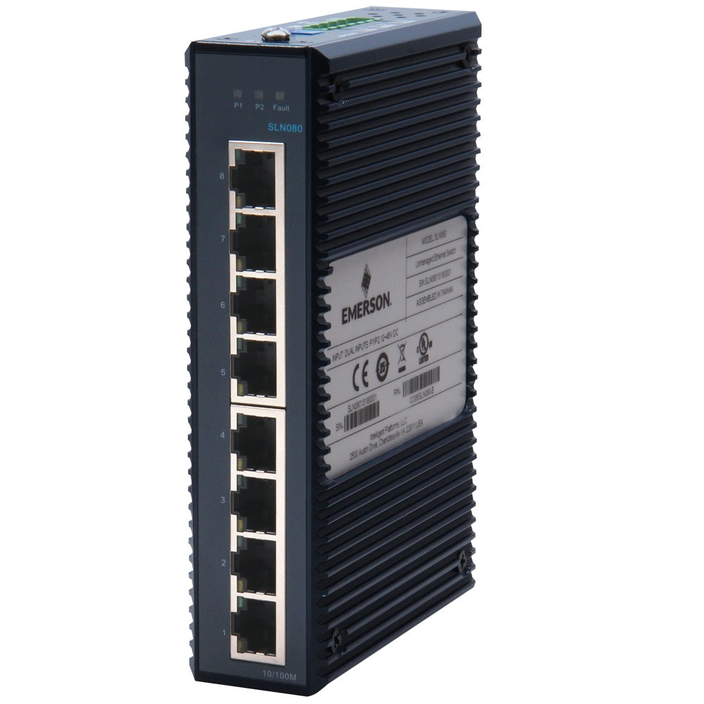 IC086SLN080 - Industrial 8-port mini unmanaged swi