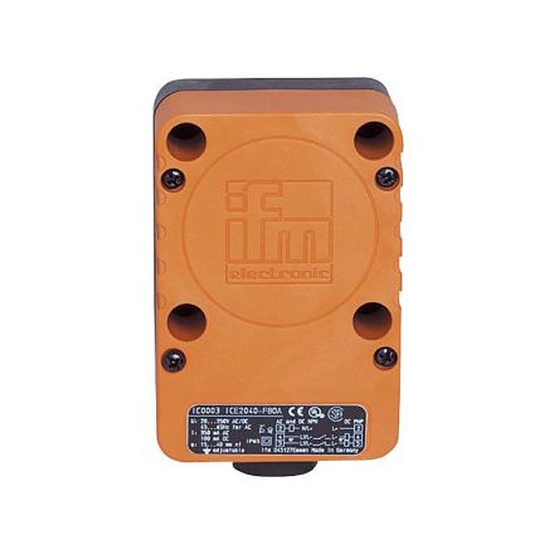 ifm electronic IC5005 Block Inductive Proximity Sensor, M20 x 1.5 PNP ICE3040-FPKG 36V 40 mm 36 V dc 250mA