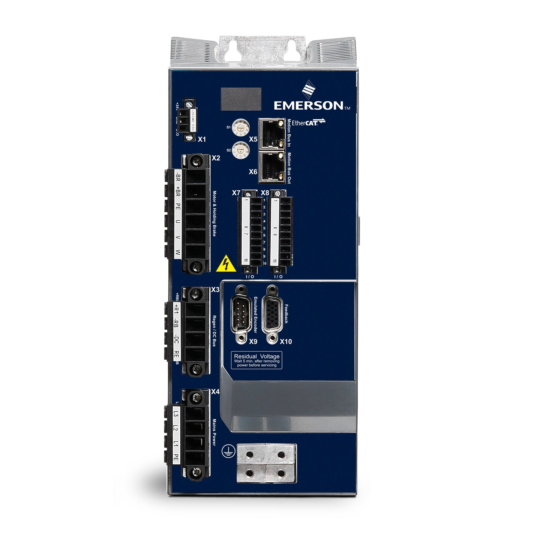 IC830DP01206-NBEC - PACMotion High Speed Servo Drive, 12A, 120/240 V