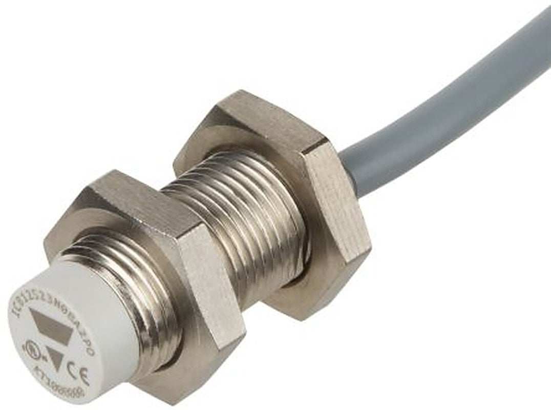 Carlo Gavazzi ICB12S23N08A2PC Threaded Barrel Inductive Proximity Sensor, M12 PNP ICB12S23 36V dc 8 mm 36 V dc 200mA