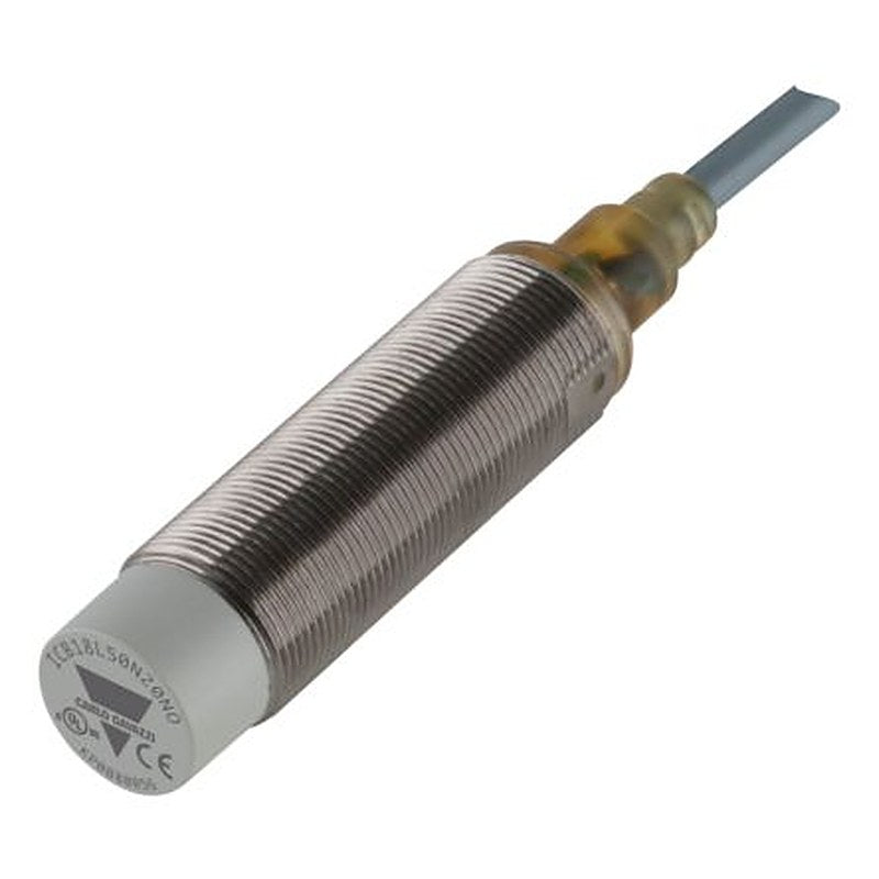 Carlo Gavazzi ICB18L50N20PO Threaded Barrel Inductive Proximity Sensor, M18 PNP ICB18 36V dc 20 mm 36 V dc 200mA