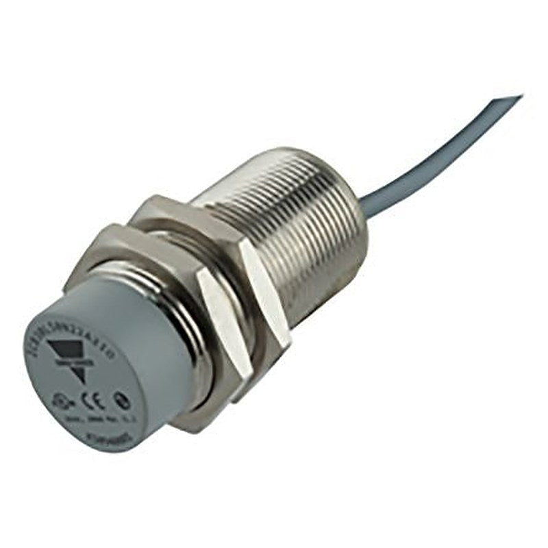 Carlo Gavazzi ICB30L50N22A2IO Threaded Barrel Inductive Proximity Sensor, M30 x 1.5 PNP ICB 36V ac 22 mm 36 V dc 200mA