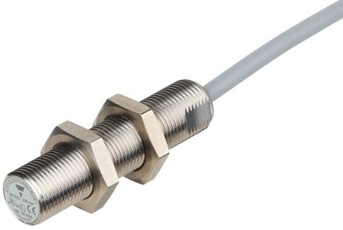 Carlo Gavazzi ICS12L50F04POB2E1 Threaded Barrel Inductive Proximity Sensor, M12 PNP ICS12 60V dc 4 mm 60 V dc 200mA