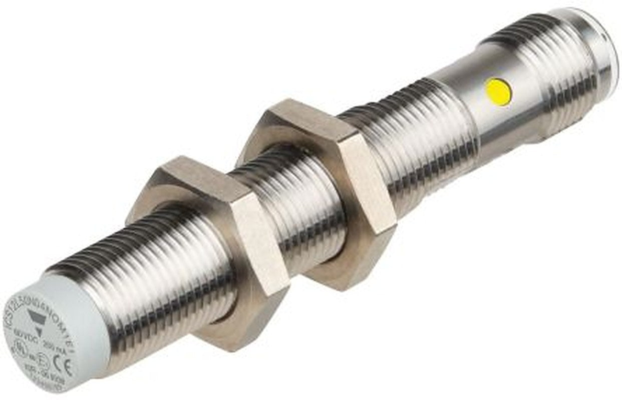 Carlo Gavazzi ICS12L50N08NCM1E1 Threaded Barrel Inductive Proximity Sensor, M12 NPN ICS12 60V dc 8 mm 60 V dc 200mA
