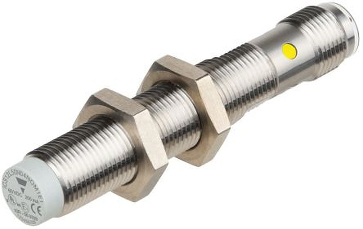 Carlo Gavazzi ICS12L50N08NOM1E1 Threaded Barrel Inductive Proximity Sensor, M12 NPN ICS12 60V dc 8 mm 60 V dc 200mA