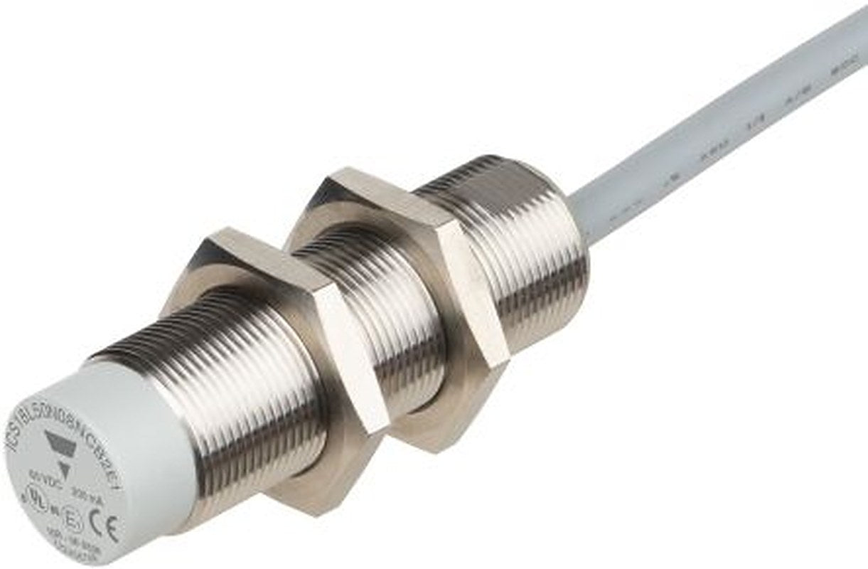 Carlo Gavazzi ICS18L50N14NOB2E1 Threaded Barrel Inductive Proximity Sensor, M18 NPN ICS18 60V dc 14 mm 60 V dc 200mA