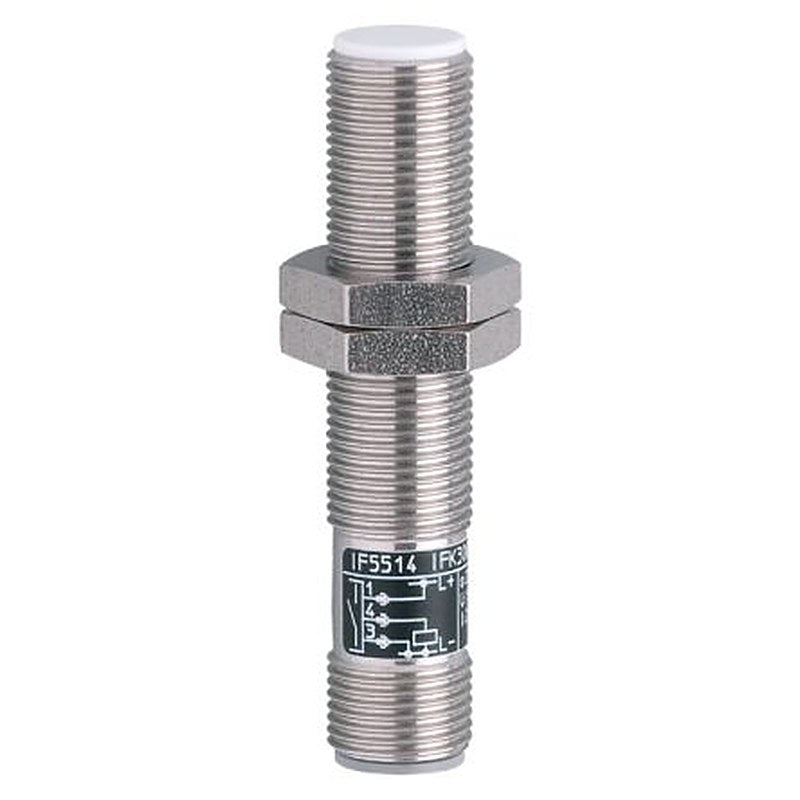 ifm electronic IF5514 Threaded Barrel Inductive Proximity Sensor, M12 x 1 PNP IF5 36V dc 2 mm 36 V dc 200mA