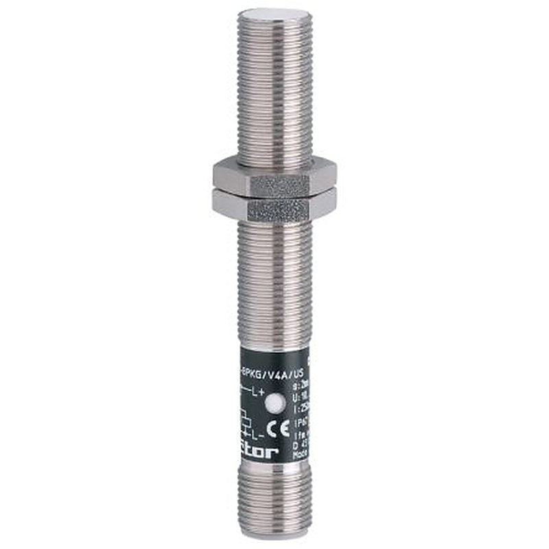 ifm electronic IF5851 Threaded Barrel Inductive Proximity Sensor, M12 x 1 PNP IF5 36V dc 2 mm 36 V dc 250mA