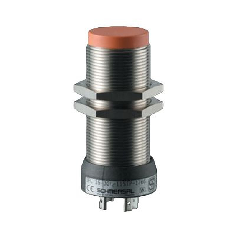Schmersal IFL 15-30L-11STP-1766 Threaded Barrel Inductive Proximity Sensor, M30 PNP IFL 60V 15 mm 60 V dc 200mA