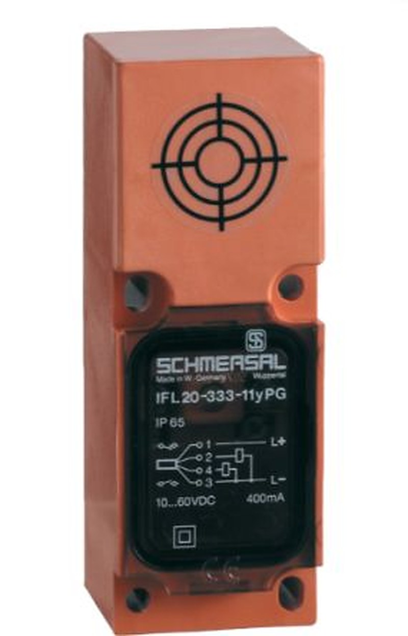 Schmersal IFL 15-333-11YPG-M20 Rectangular Inductive Proximity Sensor, M20 PNP IFL 60V 15 mm 60 V dc 400mA