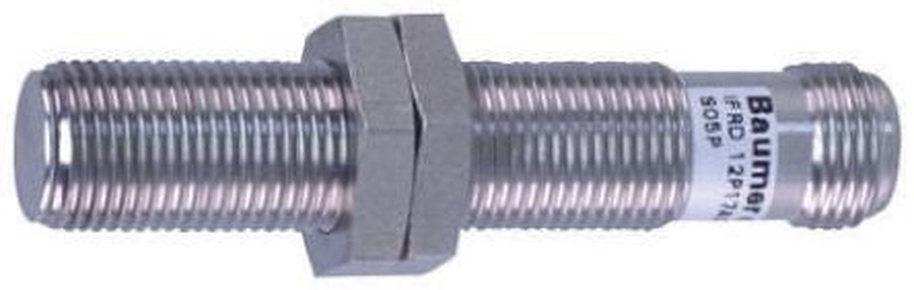 Baumer IFRD 12P17A3/S14L Threaded Barrel Inductive Proximity Sensor, 12 mm PNP 30V 4 mm 30 V dc 200mA