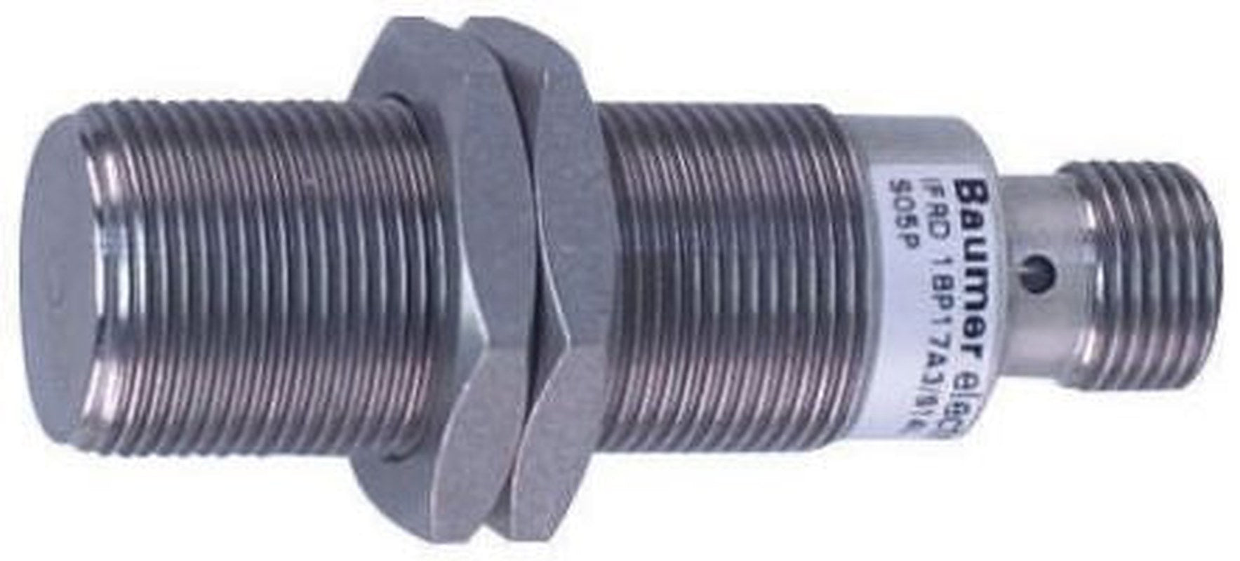 Baumer IFRD 18P17A3/S14L Threaded Barrel Inductive Proximity Sensor, 18 mm PNP 30V 6 mm 30 V dc 200mA