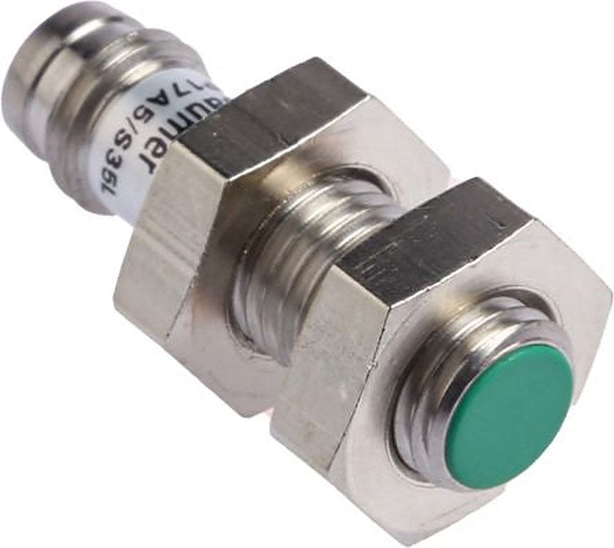 Baumer IFRM 08P17A5/S35L Threaded Barrel Inductive Proximity Sensor, M8 x 1 PNP 30V 2 mm 30 V dc 200mA