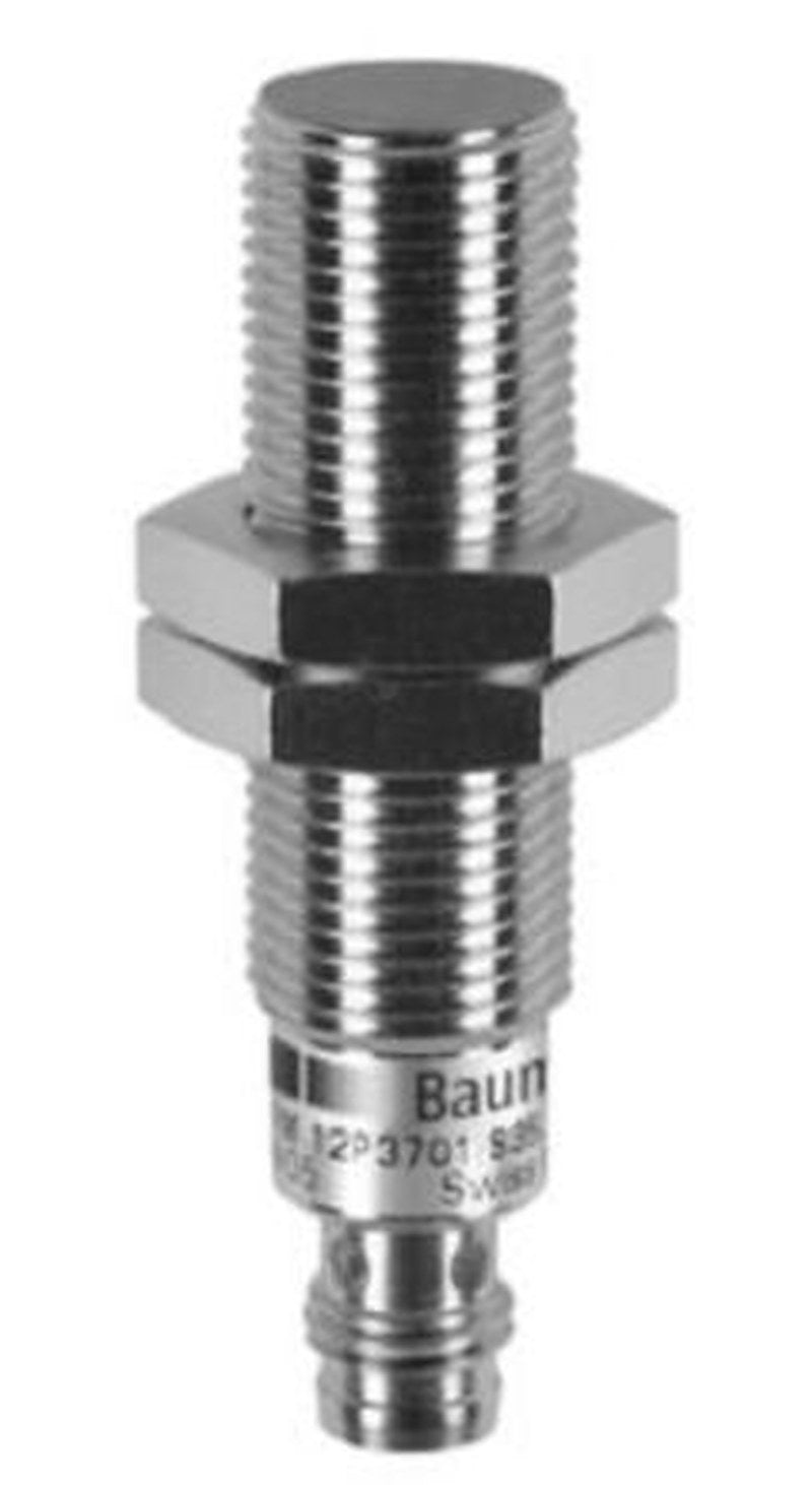 Baumer IFRM 12P1701/S35L Threaded Barrel Inductive Proximity Sensor, M8 PNP IFRM 12P1701/S35L 30V 4 mm 30 V dc 200mA