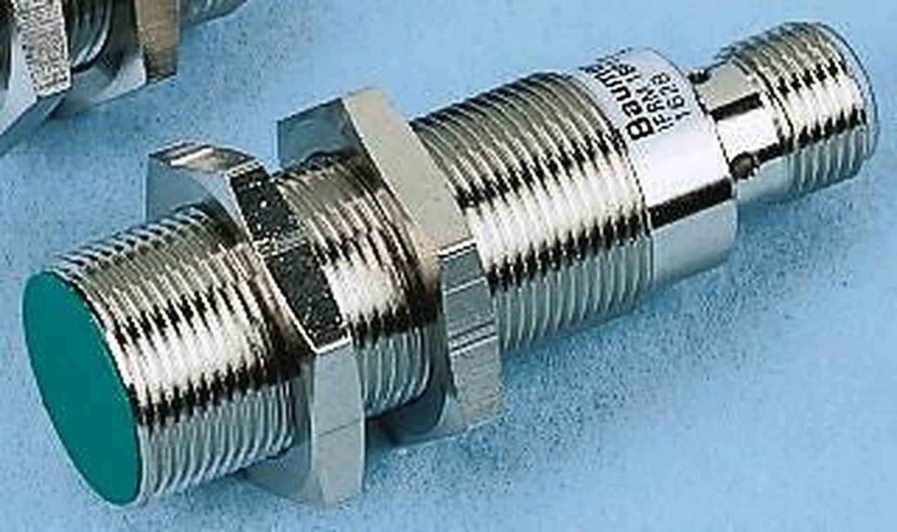 Baumer IFRM 18P17A3/S14L Threaded Barrel Inductive Proximity Sensor, M18 x 1 PNP IFRM 18P17A3/S14L 30V 8 mm 30 V dc