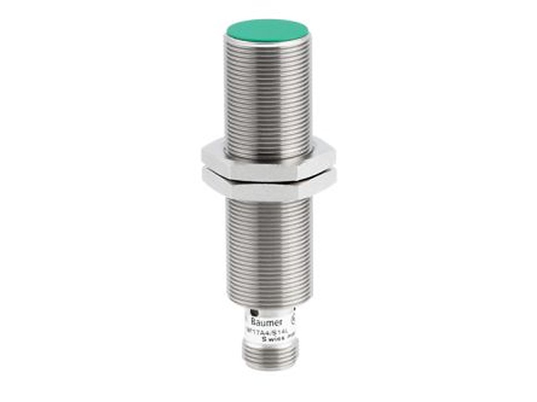 Baumer IFRM 18P17A4/S14L Threaded Barrel Inductive Proximity Sensor, M18 PNP IFRM 18P17A4/S14L 30V 8 mm 30 V dc 200mA