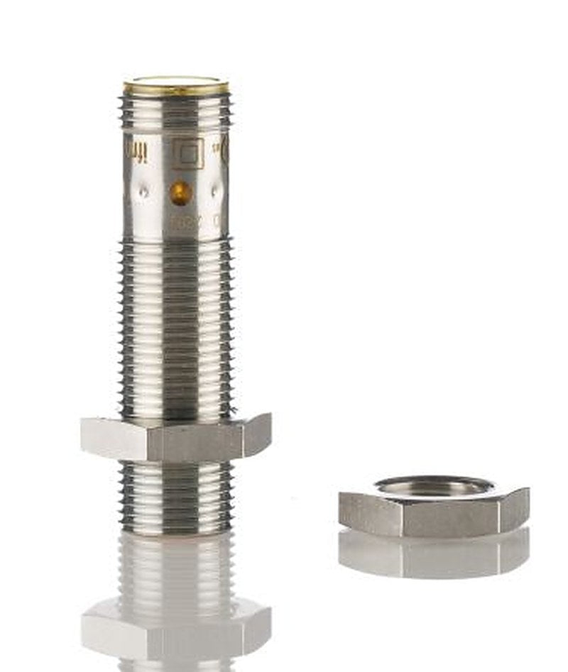 ifm electronic IFS204 Threaded Barrel Inductive Proximity Sensor, M12 x 1 PNP IFS204 3V 4 mm 36 V dc 100mA