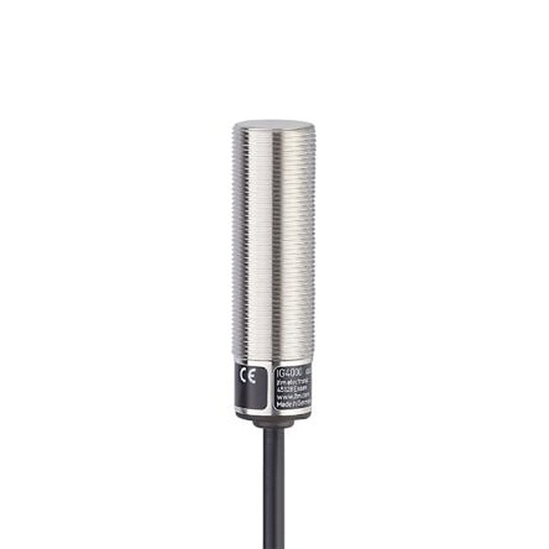 ifm electronic IG4000 Threaded Barrel Inductive Proximity Sensor, M18 x 1 2-Wire IG4 250V ac/dc 8 mm 250 V ac 250 V dc