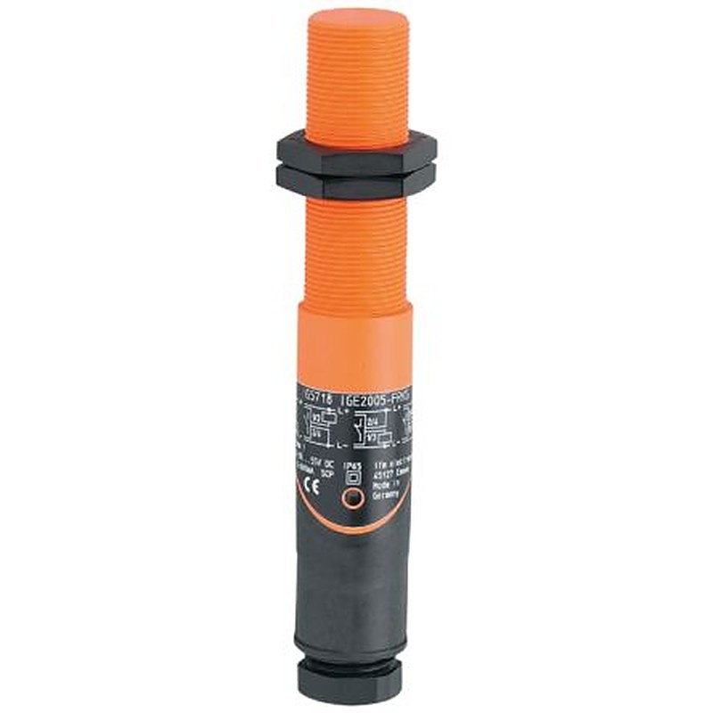 ifm electronic IG5718 Threaded Barrel Inductive Proximity Sensor, M18 x 1 PNP/NPN IG5 55V dc 5 mm 55 V dc 400mA