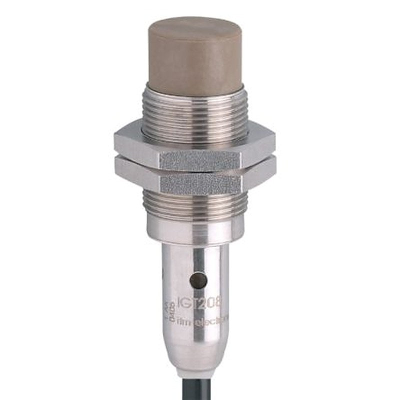 ifm electronic IGT208 Threaded Barrel Inductive Proximity Sensor, M18 PNP IGT 36V dc 12 mm 36 V dc 100mA