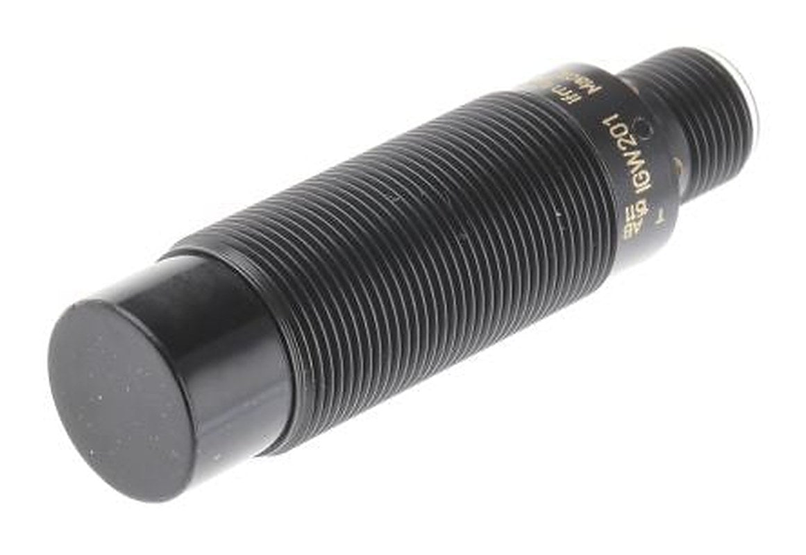 ifm electronic IGW201 Threaded Barrel Inductive Proximity Sensor, M18 x 1 PNP IGW201 3V 12 mm 30 V dc 200mA