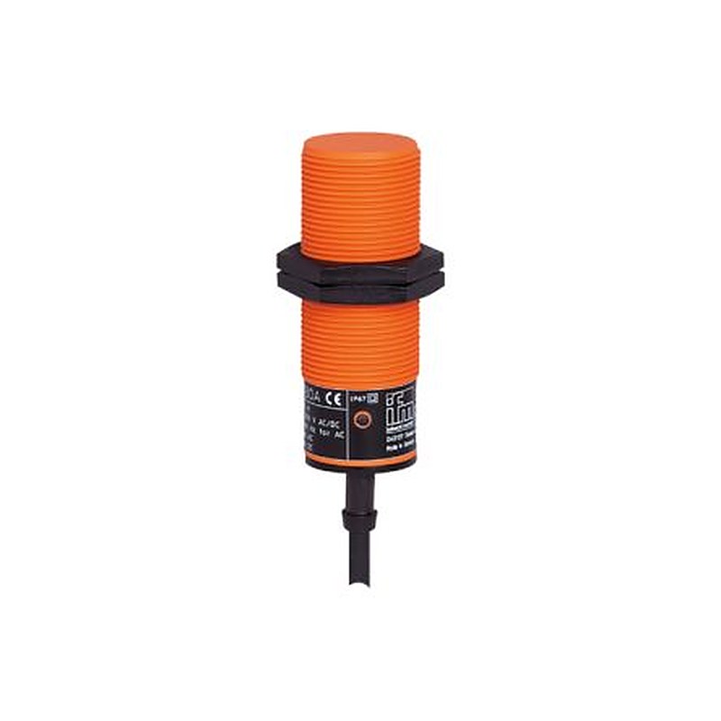 ifm electronic II0095 Threaded Barrel Inductive Proximity Sensor, M30 2-Wire II0 250V ac/dc 15 mm 250 V ac 250 V dc