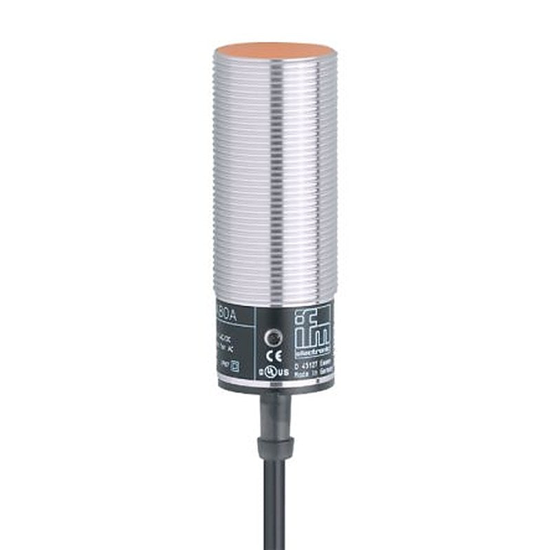 ifm electronic II0096 Threaded Barrel Inductive Proximity Sensor, M30 2-Wire II0 250V ac/dc 10 mm 250 V ac 250 V dc