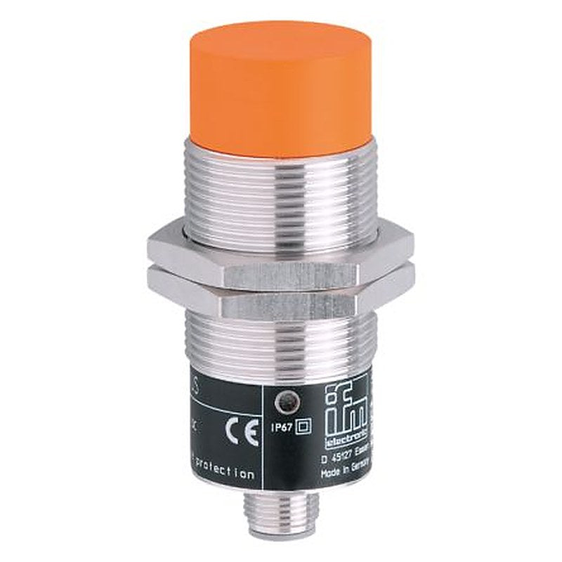 ifm electronic II0295 Threaded Barrel Inductive Proximity Sensor, M30 x 1.5 2-Wire II 250V ac/dc 15 mm 250 V ac 250 V dc