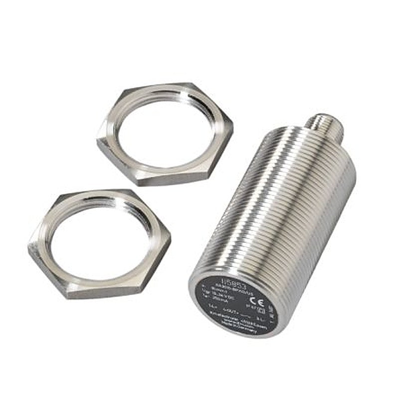 ifm electronic II5853 Threaded Barrel Inductive Proximity Sensor, M30 x 1.5 PNP II 36V dc 10 mm 36 V dc 200mA