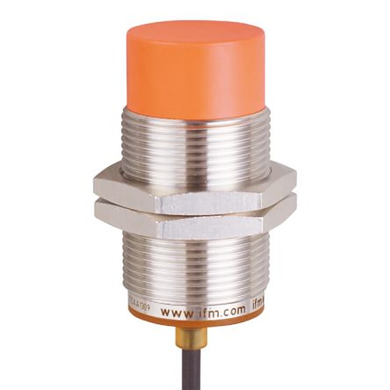 ifm electronic IIS239 Threaded Barrel Inductive Proximity Sensor, M30 x 1.5 PNP IIS 30V dc 22 mm 30 V dc 100mA