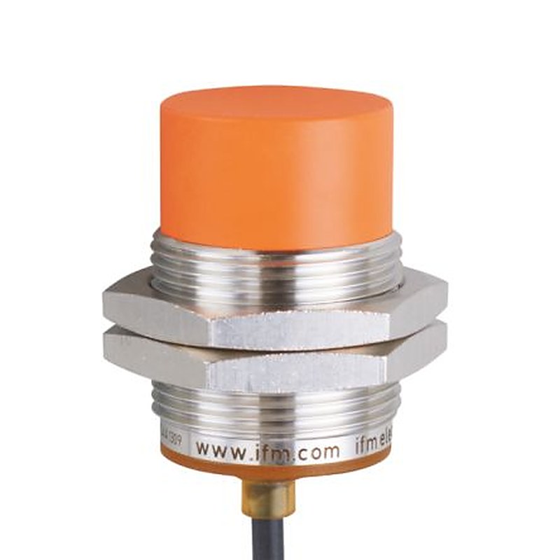 ifm electronic IIS245 Threaded Barrel Inductive Proximity Sensor, M30 x 1.5 NPN IIS 30V dc 22 mm 30 V dc 100mA